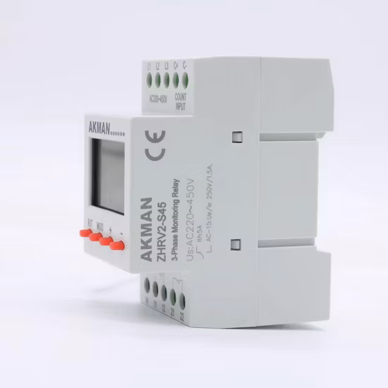 LCD Dislay Voltage Relay Under Voltage and Over Voltage Protection Relay with Timing and Counting Function