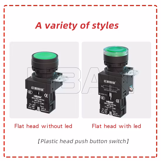1no Plastic Screw Terminal Emergency Stop 22mm Mushroom Push Button Yellow