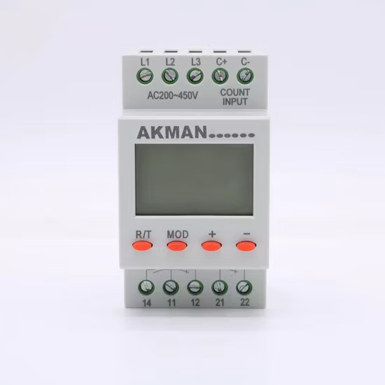 LCD Dislay Voltage Relay Under Voltage and Over Voltage Protection Relay with Timing and Counting Function